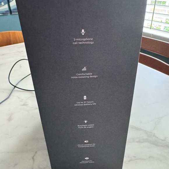 Jabra Evolve2 65 USB-C MS Stereo with Charging Stand - Picture 3 of 7